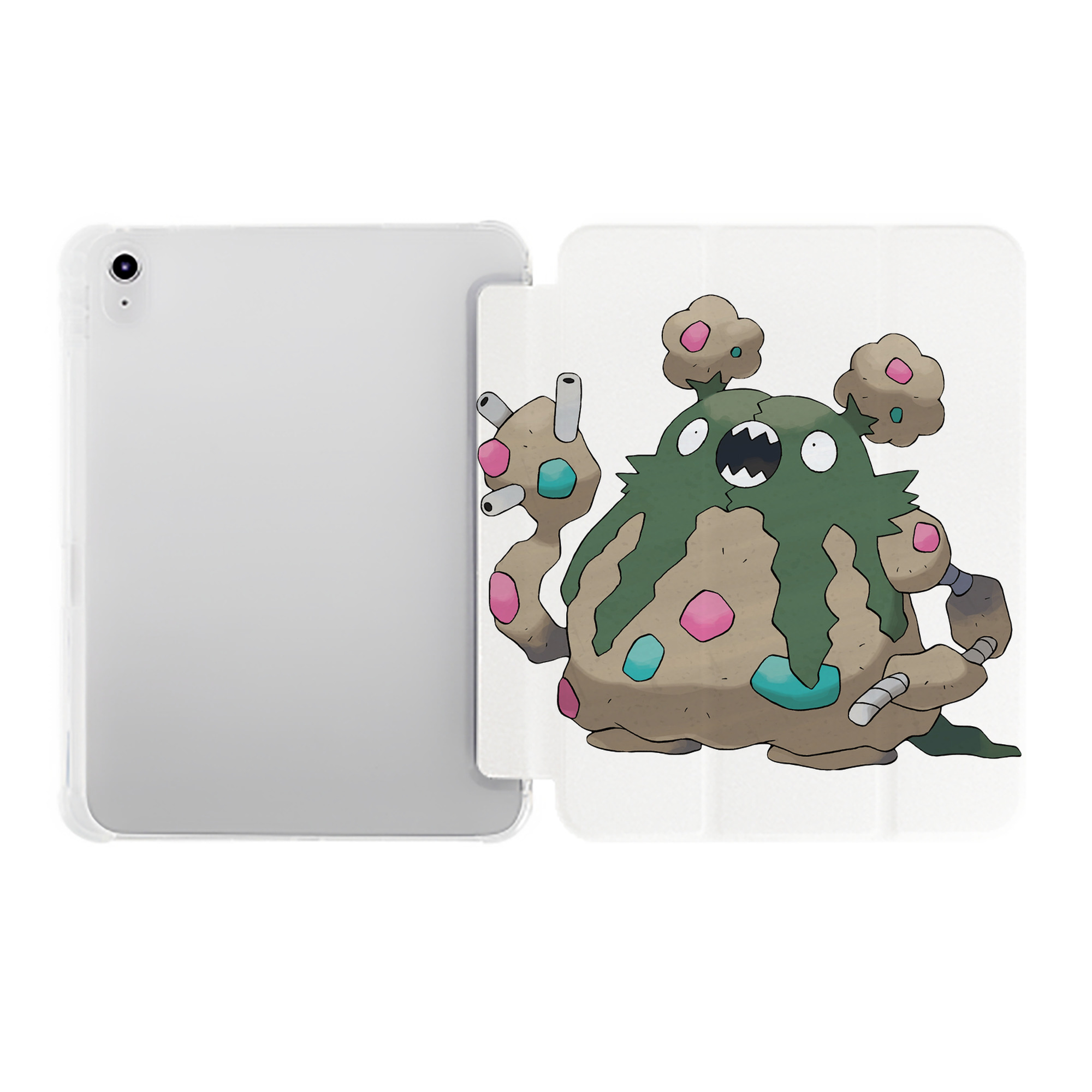 （画像用） ポケットモンスター Pokémon IPad ケース ペン収納付き 三つ折りスタンド PUレザー×シリコン 対応機種9.5/10.5/10.9インチ